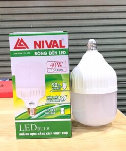 Bóng Đèn Led - Bóng Đèn Đui Xoáy - Cao Cấp Nival 30w/40w/50w